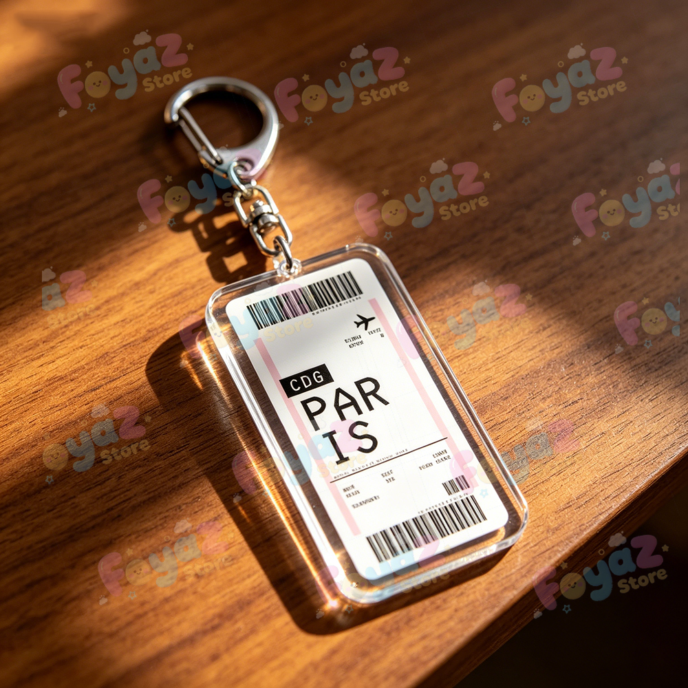 Fashion Paris Tokyo Travel Key - Travel Accessories On Plane ulasan dan harga