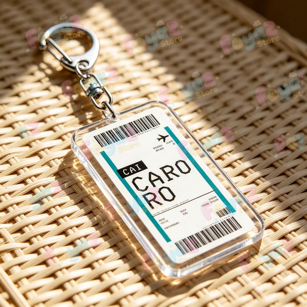 Fashion Paris Tokyo Travel Key - Travel Accessories On Plane ulasan dan harga