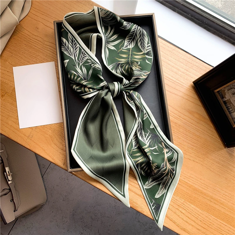Luxury Long Silk Scarf Female  - Travel Accessories Luxury ulasan dan harga