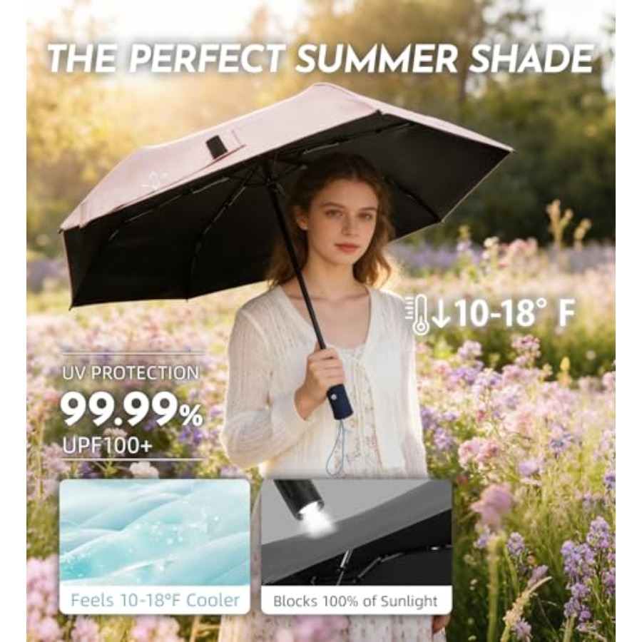 Windproof Travel Umbrella for  - Travel Umbrella Compact ulasan dan harga