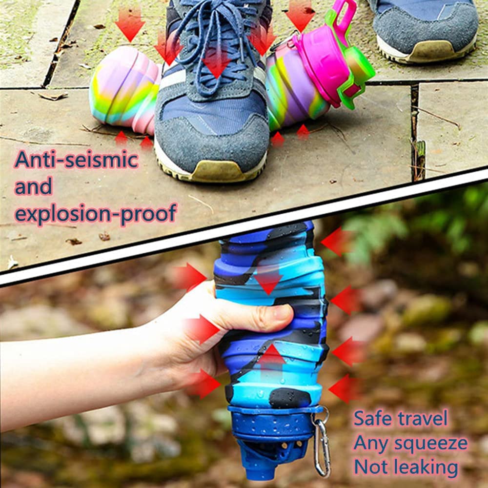 Leeseph Silicone Collapsible W - Water Bottle Collapsible ulasan dan harga