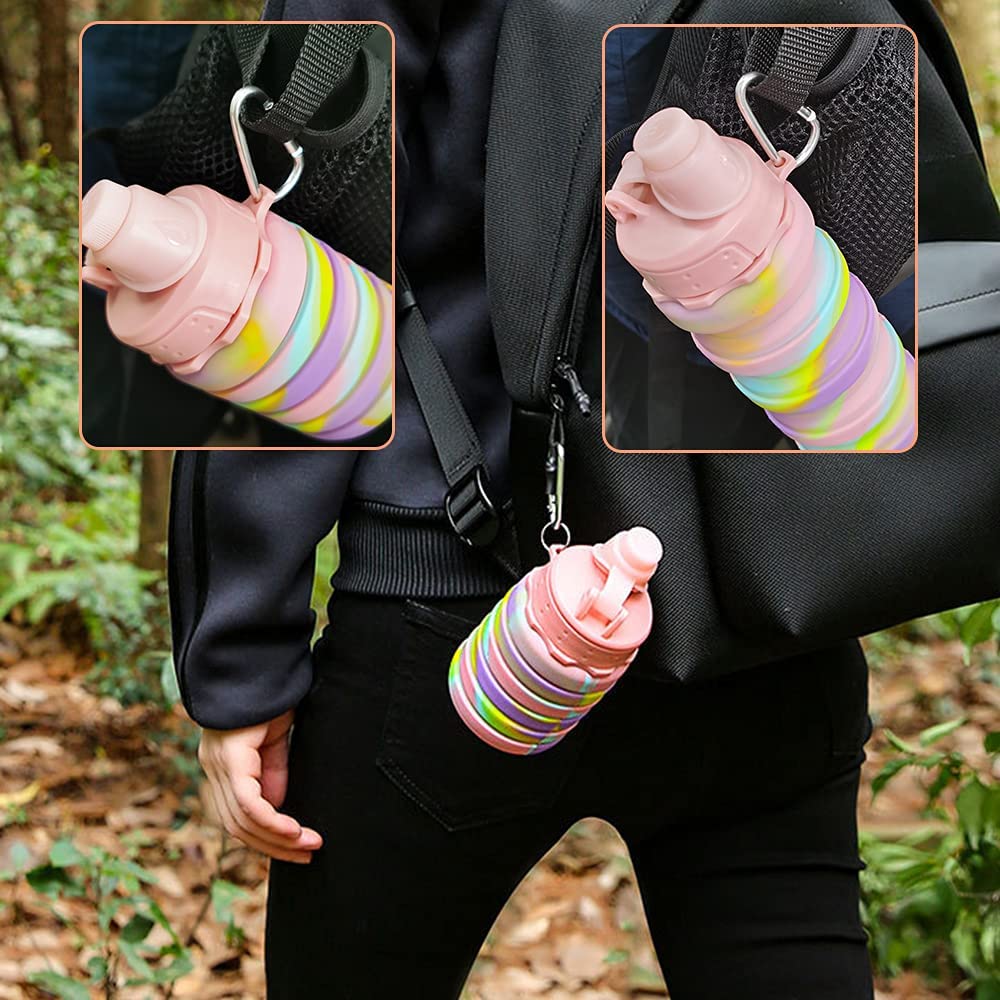 Leeseph Silicone Collapsible W - Water Bottle Collapsible ulasan dan harga