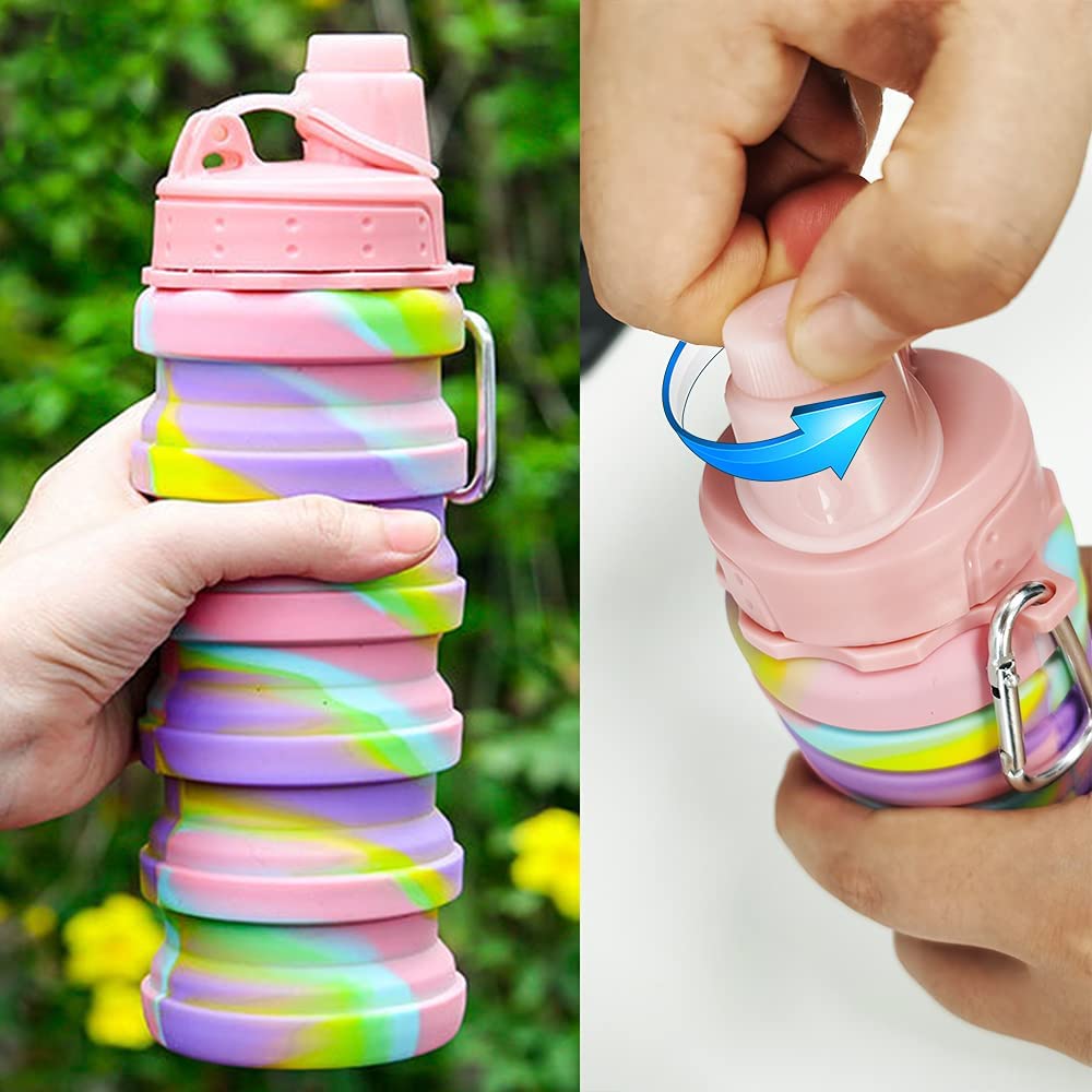 Leeseph Silicone Collapsible W - Water Bottle Collapsible ulasan dan harga