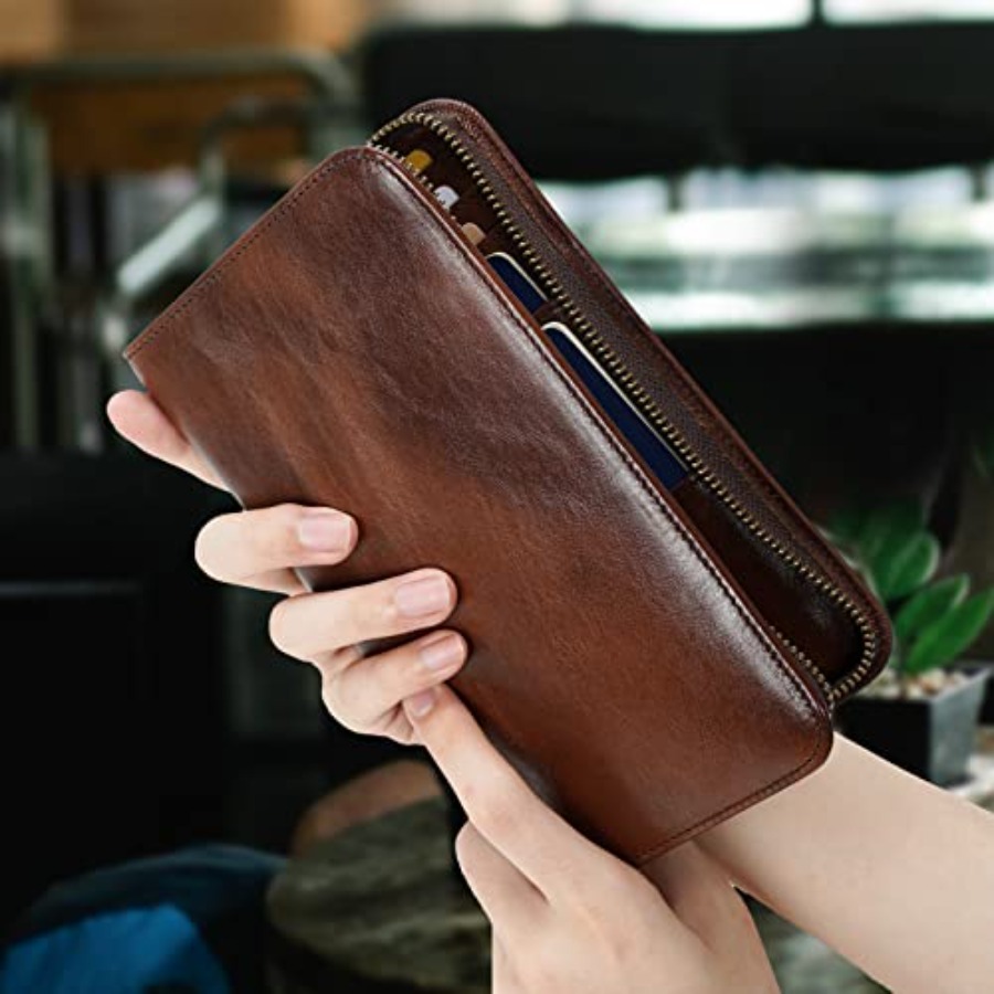 Polare Full Grain Leather Pass - Passport Holder Rfid ulasan dan harga