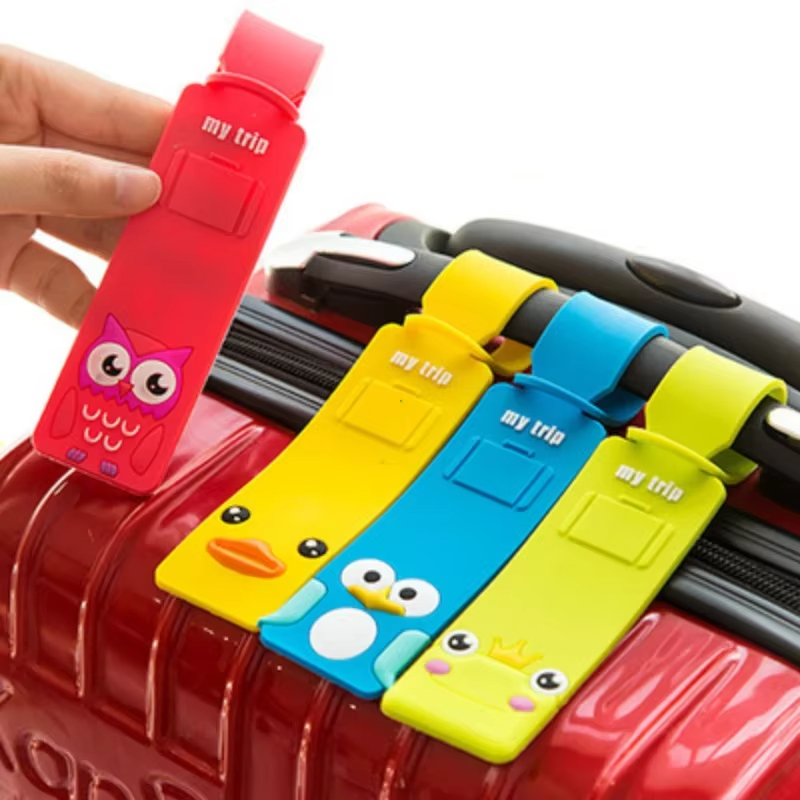 5pcs Lovely Silicone Luggage T - Travel Accessories On Plane ulasan dan harga