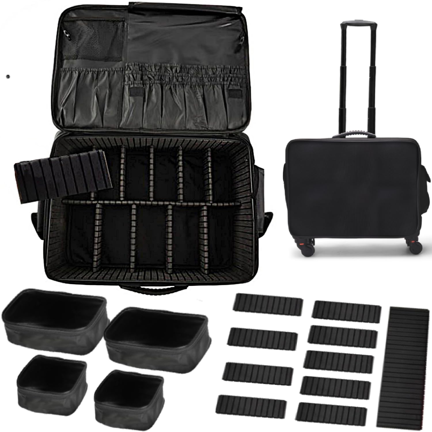 Salon Rolling Makeup Case Trai - Travel Accessories For Train ulasan dan harga