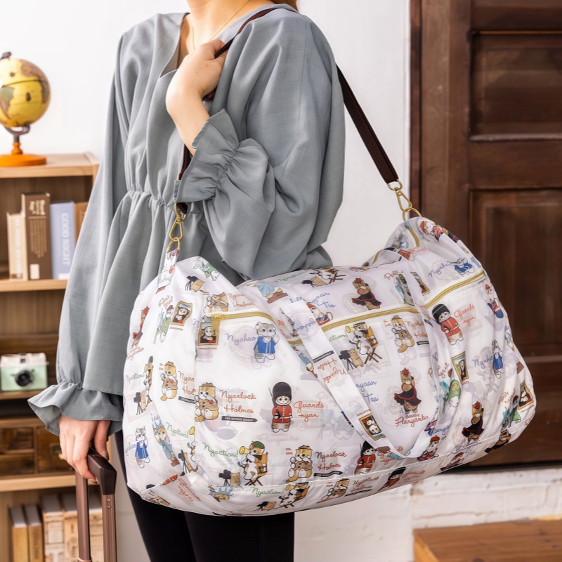 Mofusand Foldable Portable Han - Travel Accessories Bag ulasan dan harga