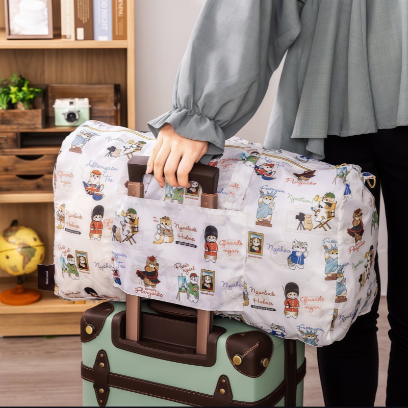 Mofusand Foldable Portable Han - Travel Accessories Bag ulasan dan harga