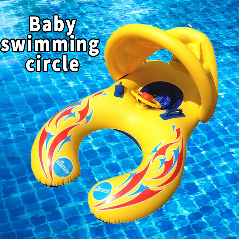 Portable Children Swim Circle  - Travel Accessories With Baby ulasan dan harga