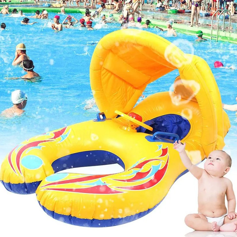 Portable Children Swim Circle  - Travel Accessories With Baby ulasan dan harga