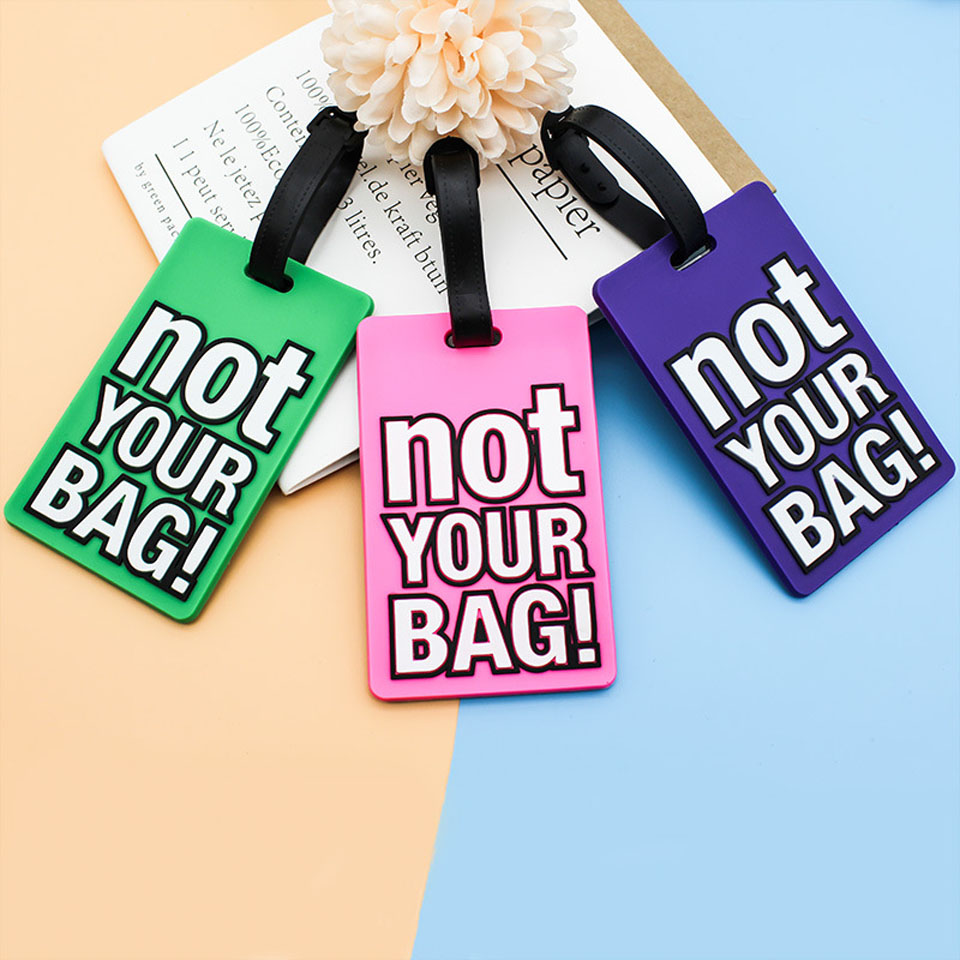 Creative Letter Not Your Bag T - Travel Accessories On Plane ulasan dan harga