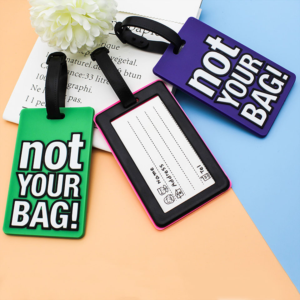 Creative Letter Not Your Bag T - Travel Accessories On Plane ulasan dan harga
