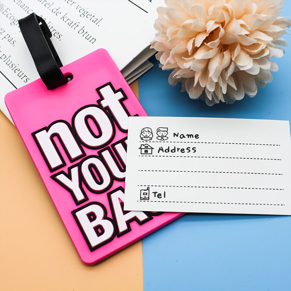 Creative Letter Not Your Bag T - Travel Accessories On Plane ulasan dan harga