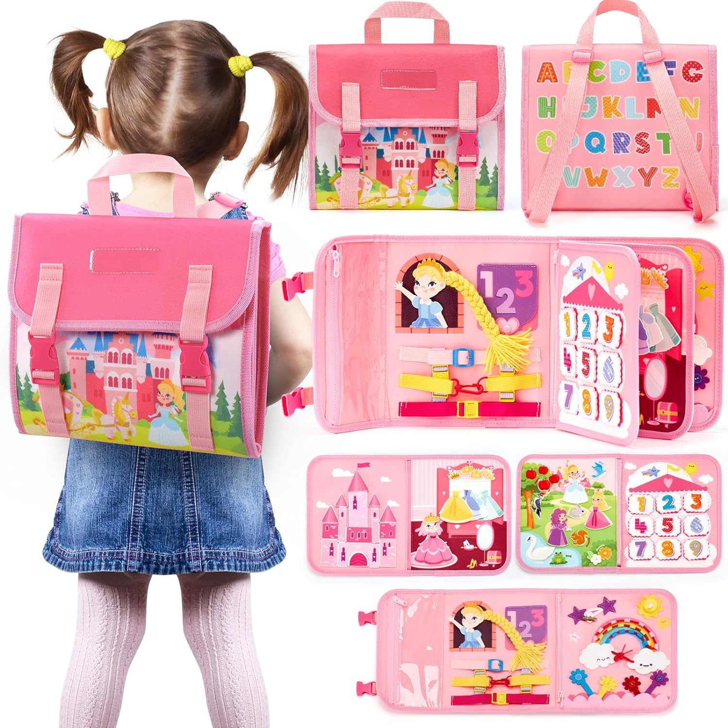 Toddler Busy Board Toys Montes - Travel Accessories For Baby ulasan dan harga