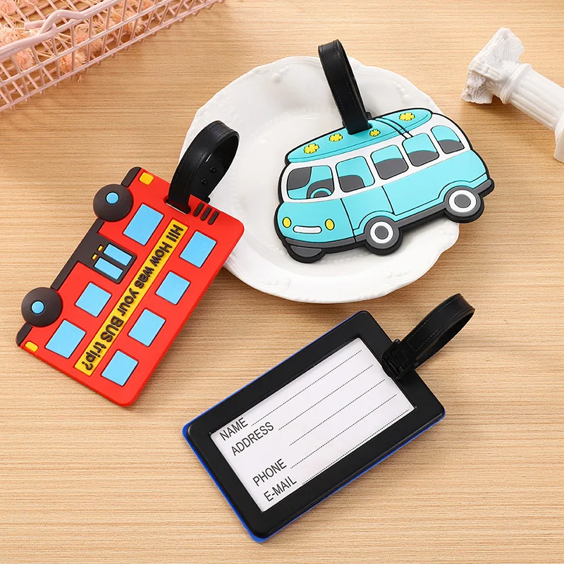 Cute Cartoon Cars PVC Silicone - Travel Accessories On Plane ulasan dan harga