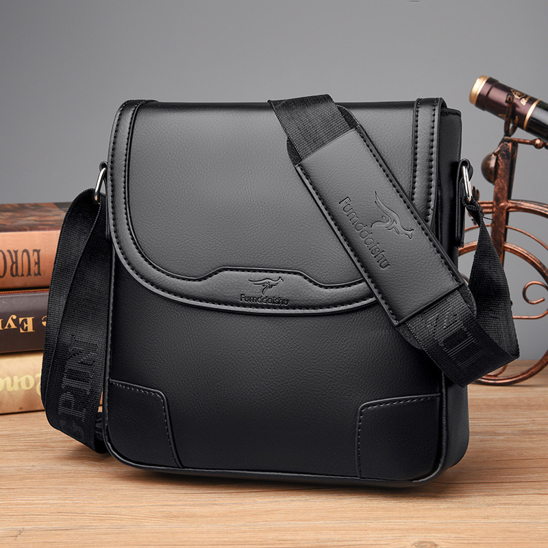 Luxury Brand Men Leather Shoul - Travel Accessories Luxury ulasan dan harga