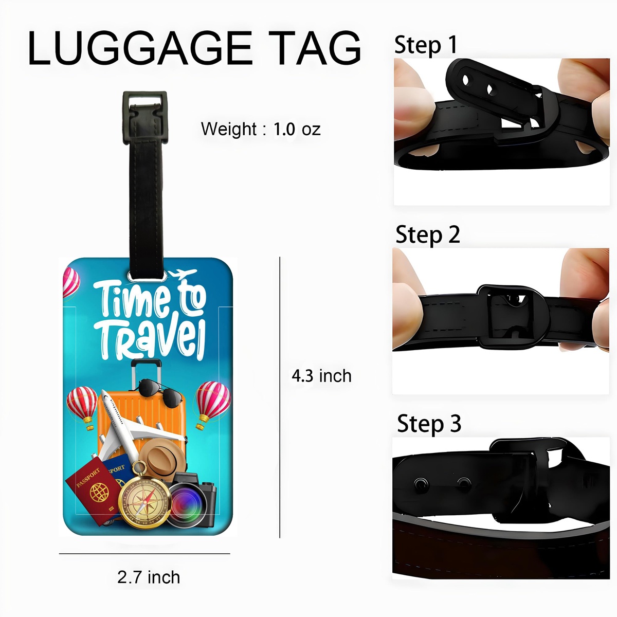 Travel style Luggage Tag Men W - Travel Accessories On Plane ulasan dan harga