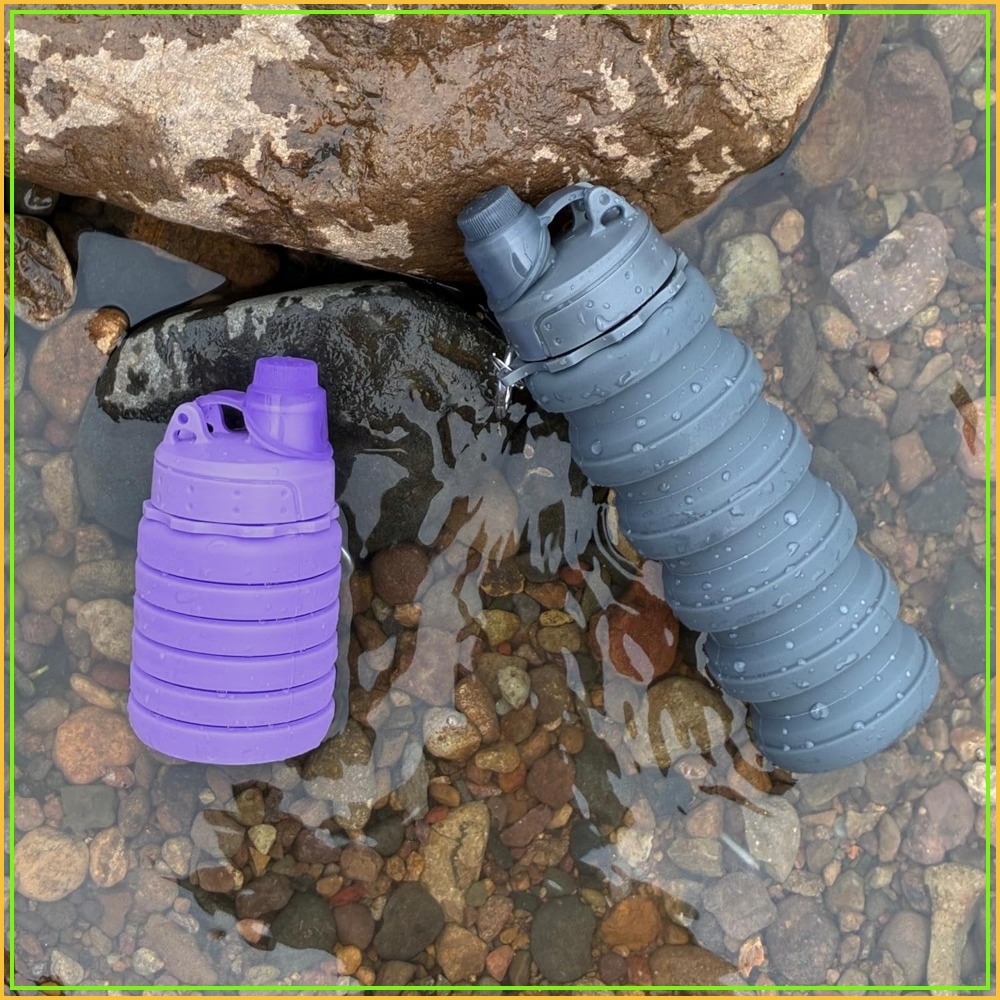 Collapsible Water Bottle 500ml - Water Bottle Collapsible ulasan dan harga