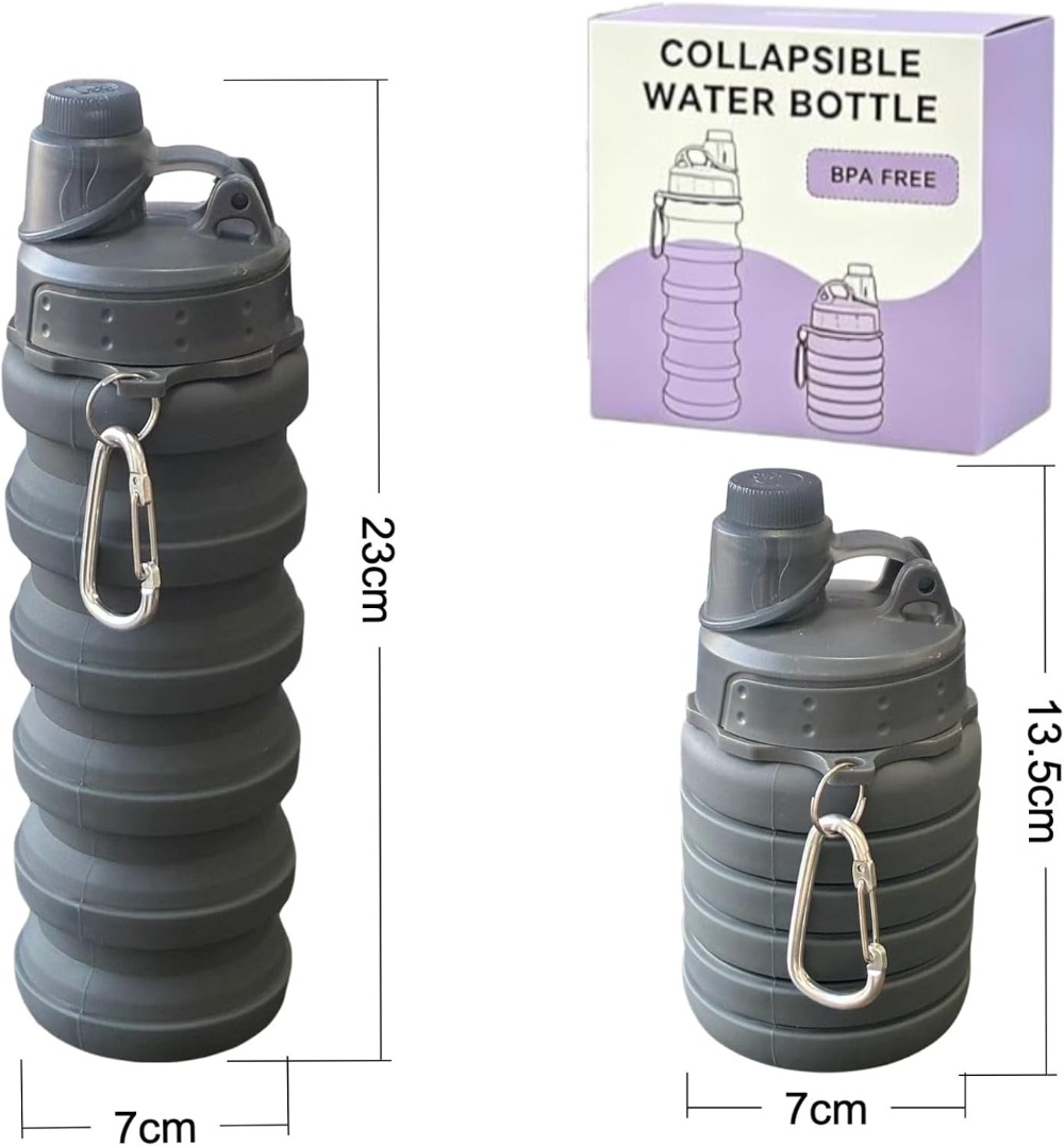 Collapsible Water Bottle 500ml - Water Bottle Collapsible ulasan dan harga