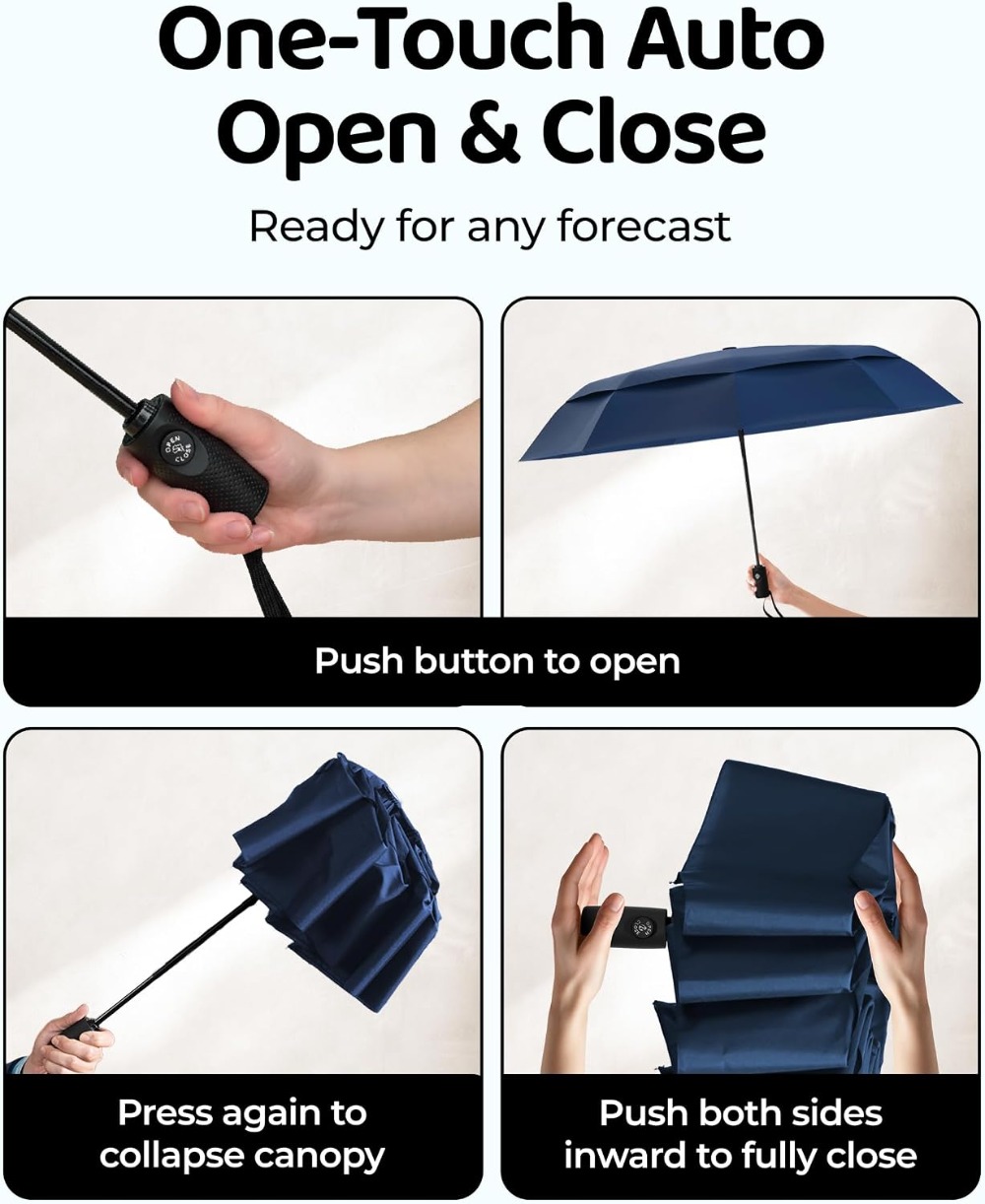 Repel Windproof Travel Umbrell - Travel Umbrella Compact ulasan dan harga