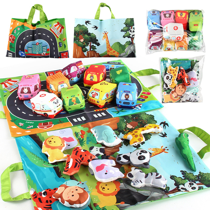 Soft Fabric Car Toy for Babies - Travel Accessories For Baby ulasan dan harga