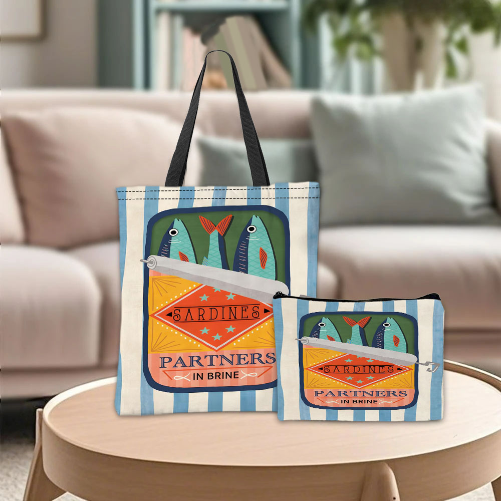 Sardine Partners Graphic Handb - Travel Accessories Bag ulasan dan harga