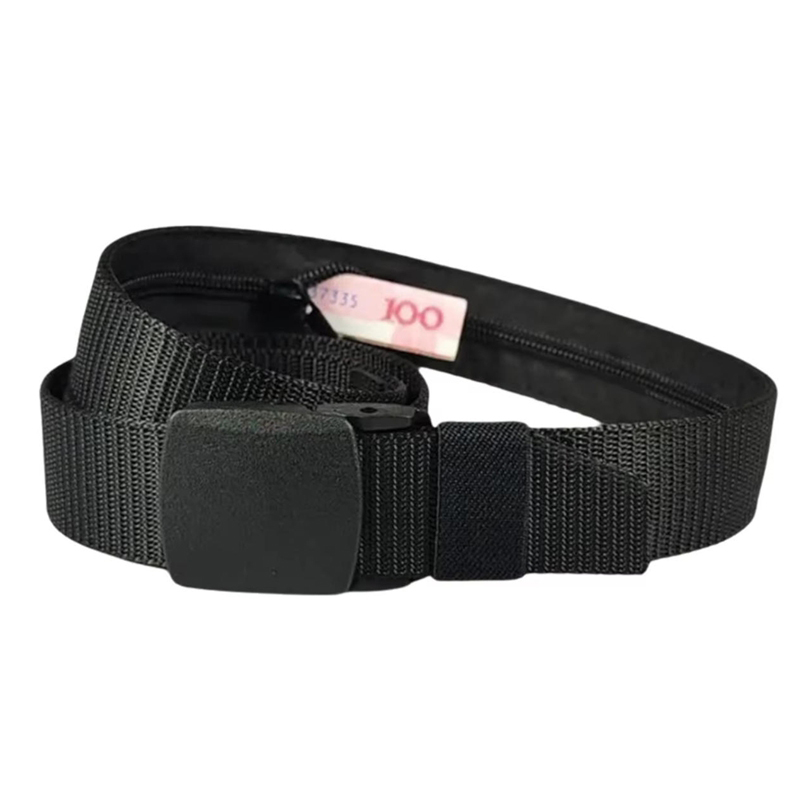 Men Travel Anti Theft Belt Nyl - Money Belt Hidden ulasan dan harga