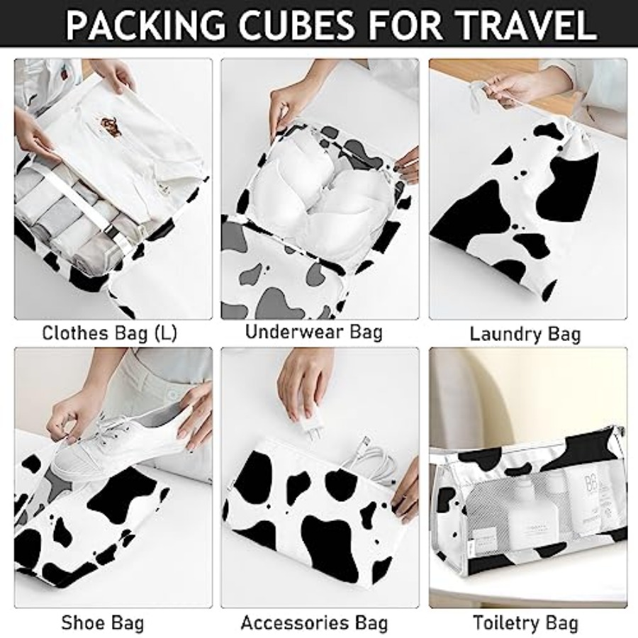 8 Set Packing Cubes for Travel - Travel Accessories Bag ulasan dan harga