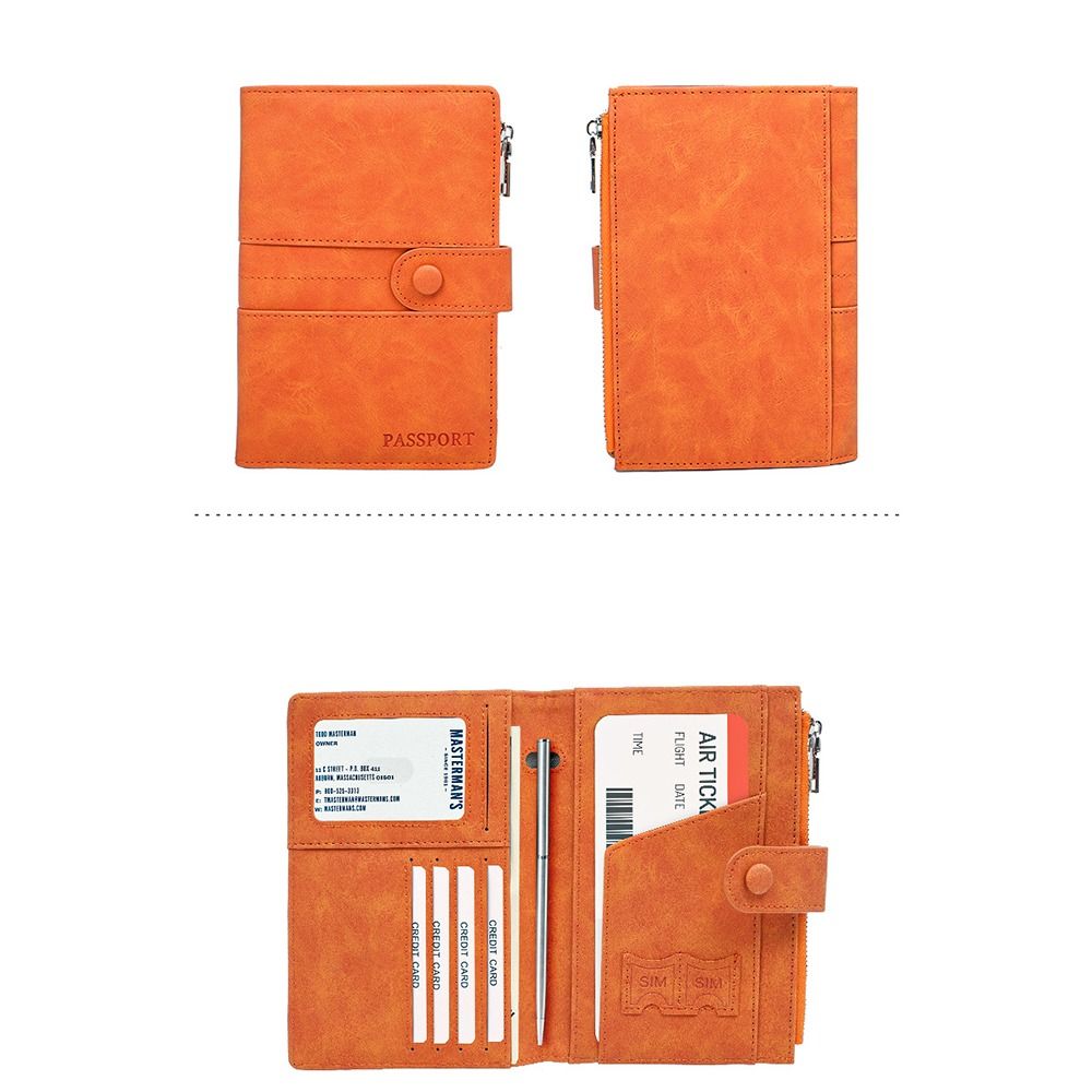 Creative RFID Anti-Theft PU Pa - Passport Holder Rfid ulasan dan harga