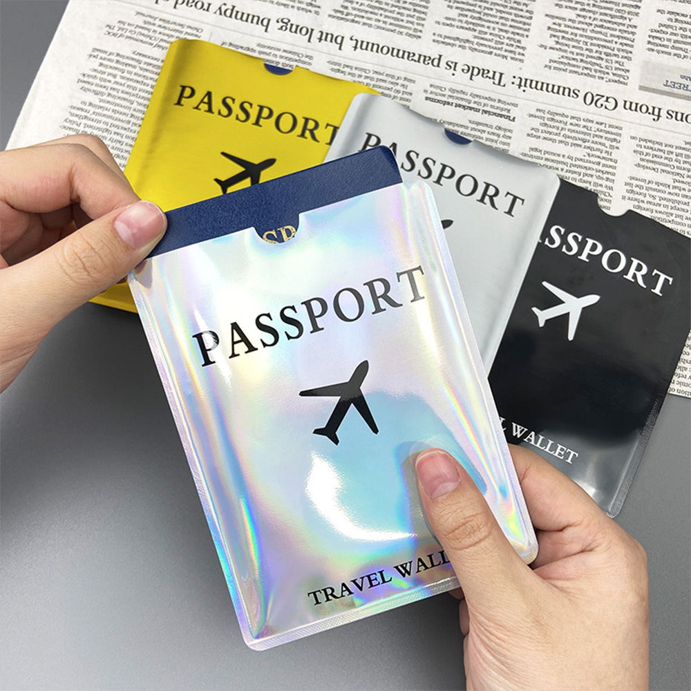 Aluminum foil passport protect - Travel Accessories On Plane ulasan dan harga