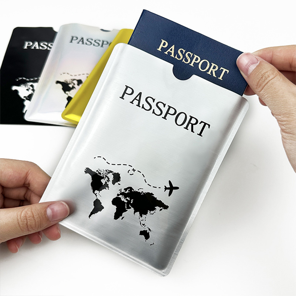 Aluminum foil passport protect - Travel Accessories On Plane ulasan dan harga