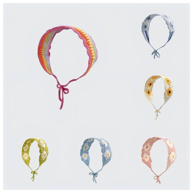 Sweet Crochet Hollow-Out Headb - Travel Accessories For Elderly ulasan dan harga