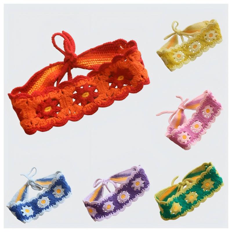 Sweet Crochet Hollow-Out Headb - Travel Accessories For Elderly ulasan dan harga