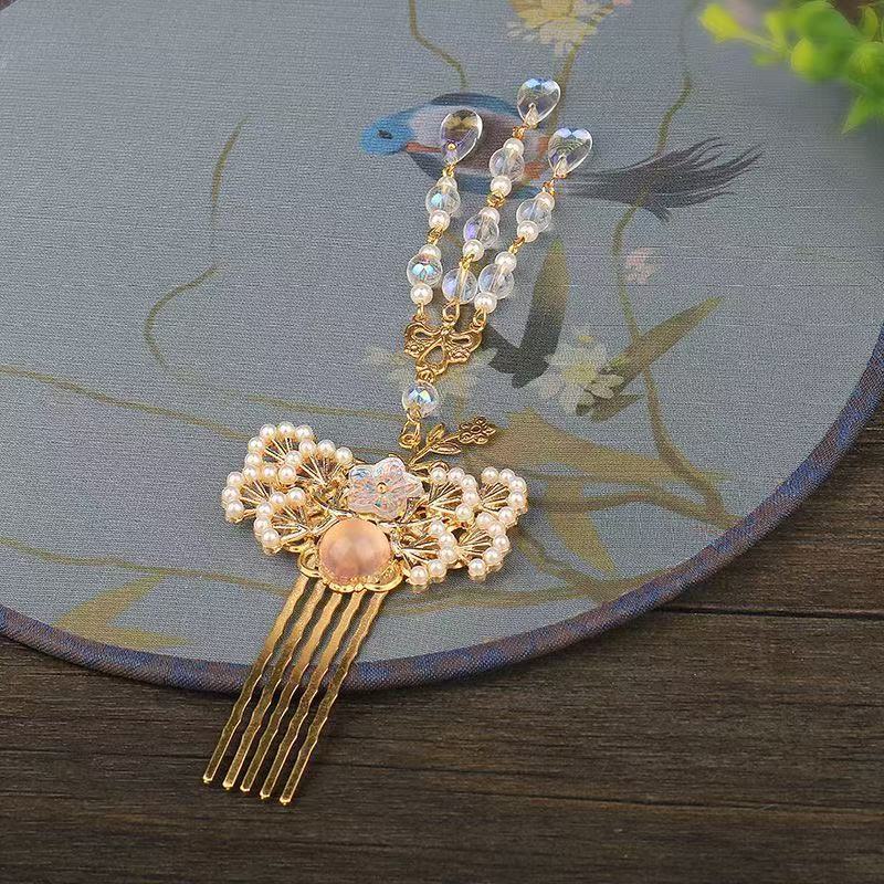 Hanfu Versatile Hair Comb, Gol - Travel Accessories Gifts ulasan dan harga