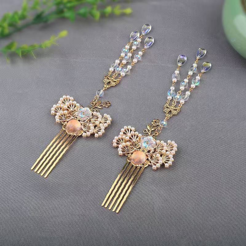 Hanfu Versatile Hair Comb, Gol - Travel Accessories Gifts ulasan dan harga