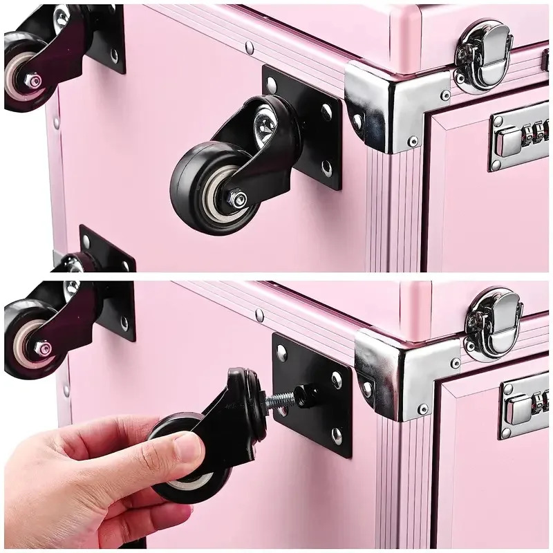 Rolling Manicure Table Foldabl - Travel Accessories For Train ulasan dan harga