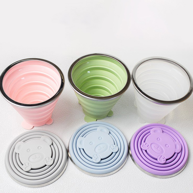 180/320ML Silicone Collapsible - Water Bottle Collapsible ulasan dan harga