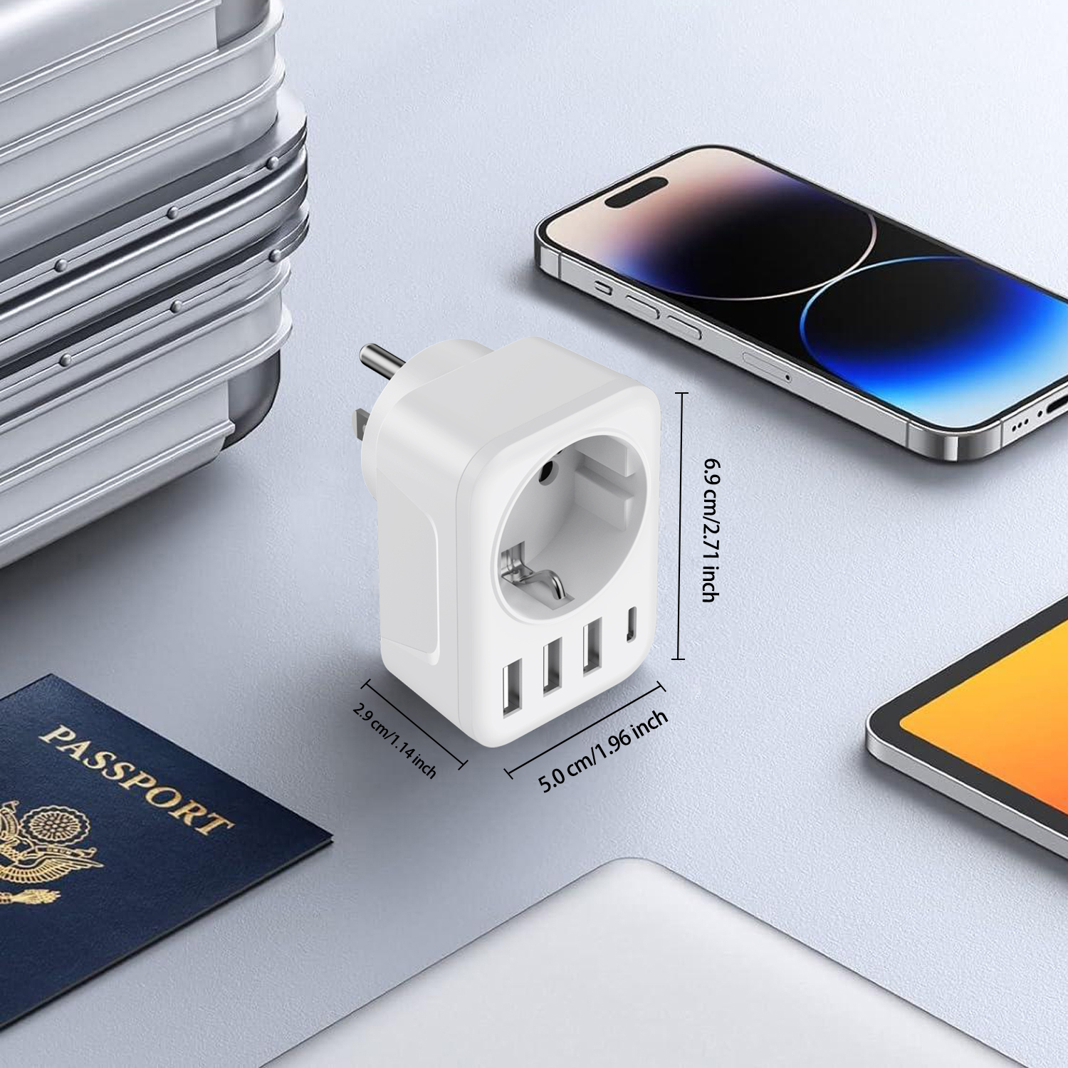 Travel Adapter USA Adapter Eur - Travel Accessories Canada ulasan dan harga